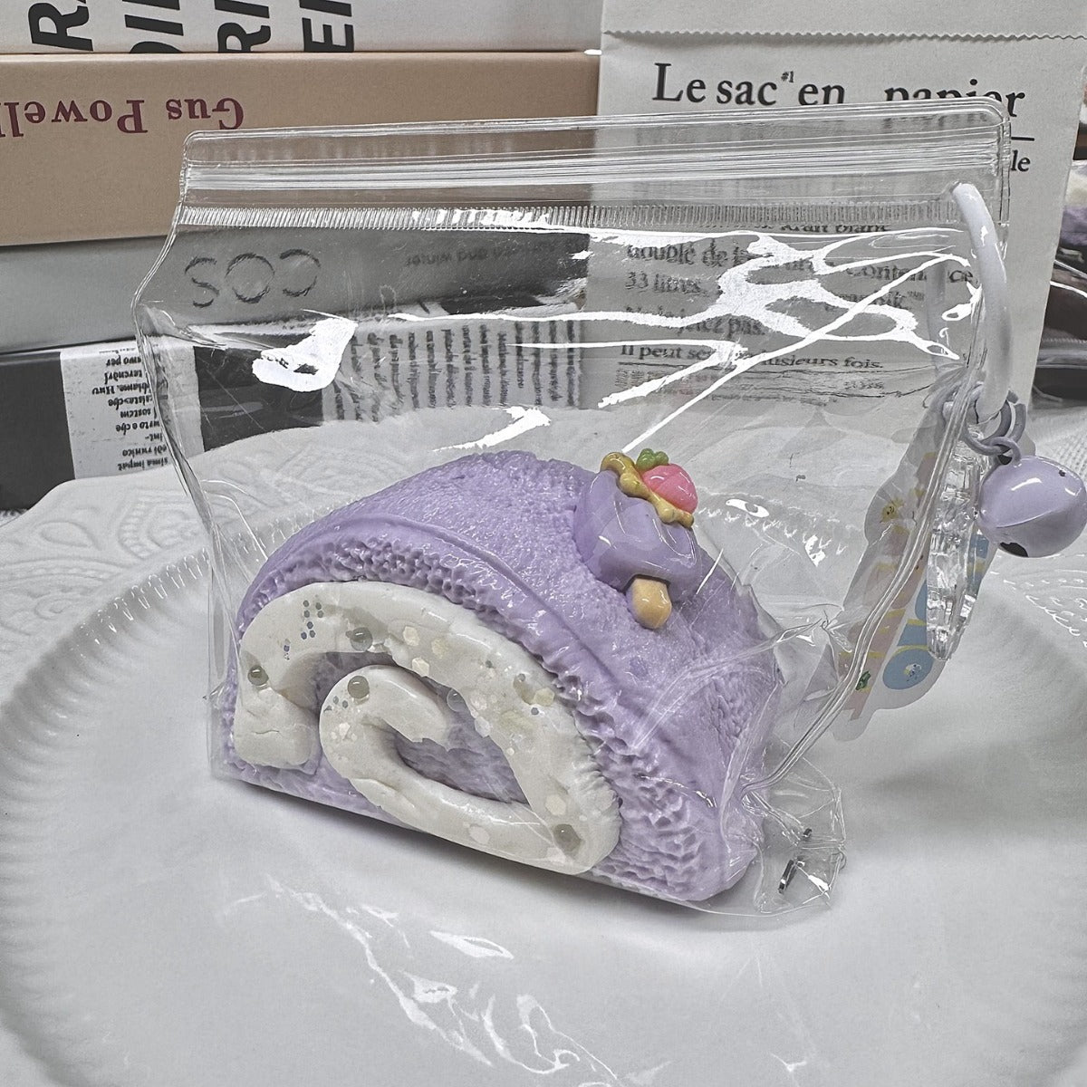 Taro mud series dry mud food grade silicone venting and decompression toys pinch music DIY purely handmade