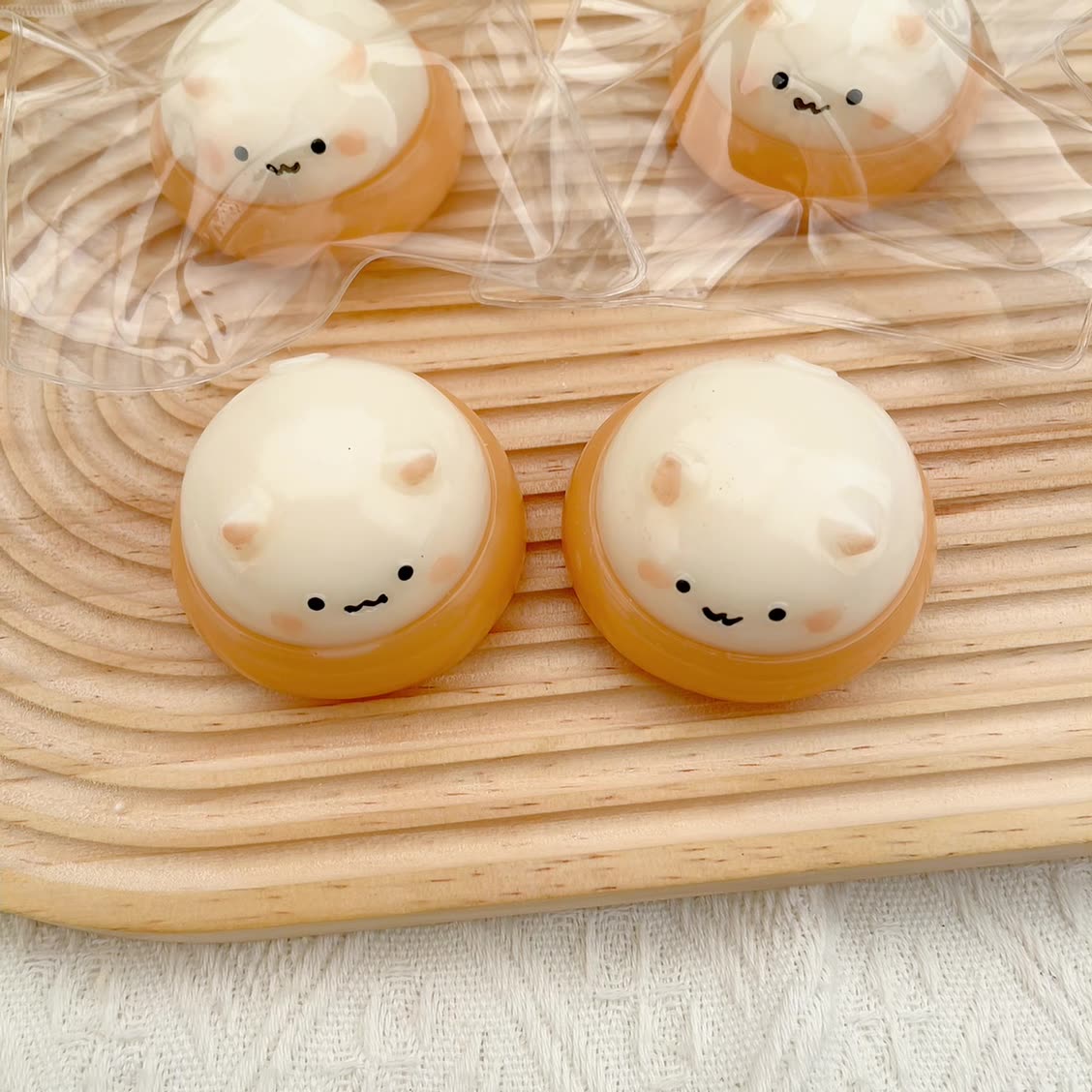 Cream Daifuku Chestnut Hamster Squeeze Decompression Toy Cute High Value