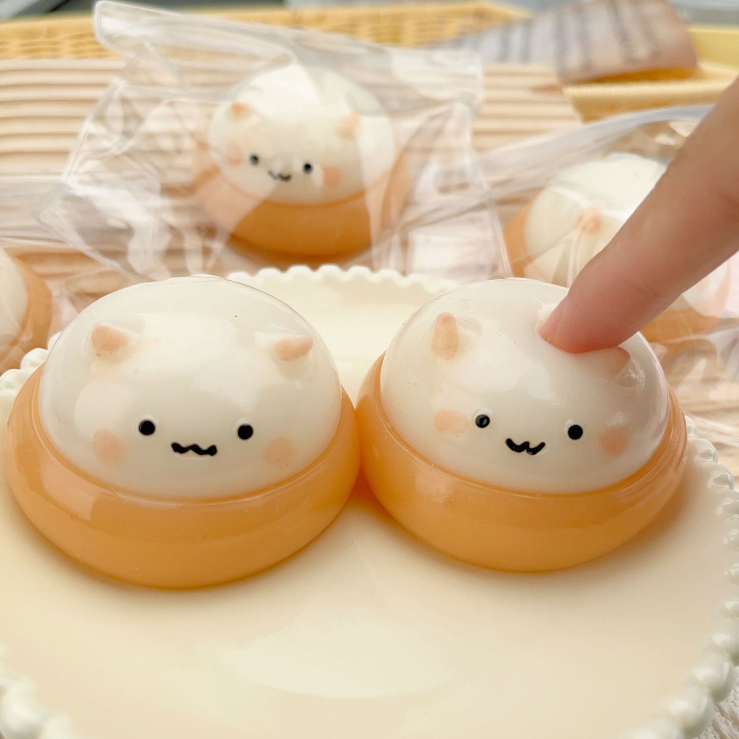 Cream Daifuku Chestnut Hamster Squeeze Decompression Toy Cute High Value