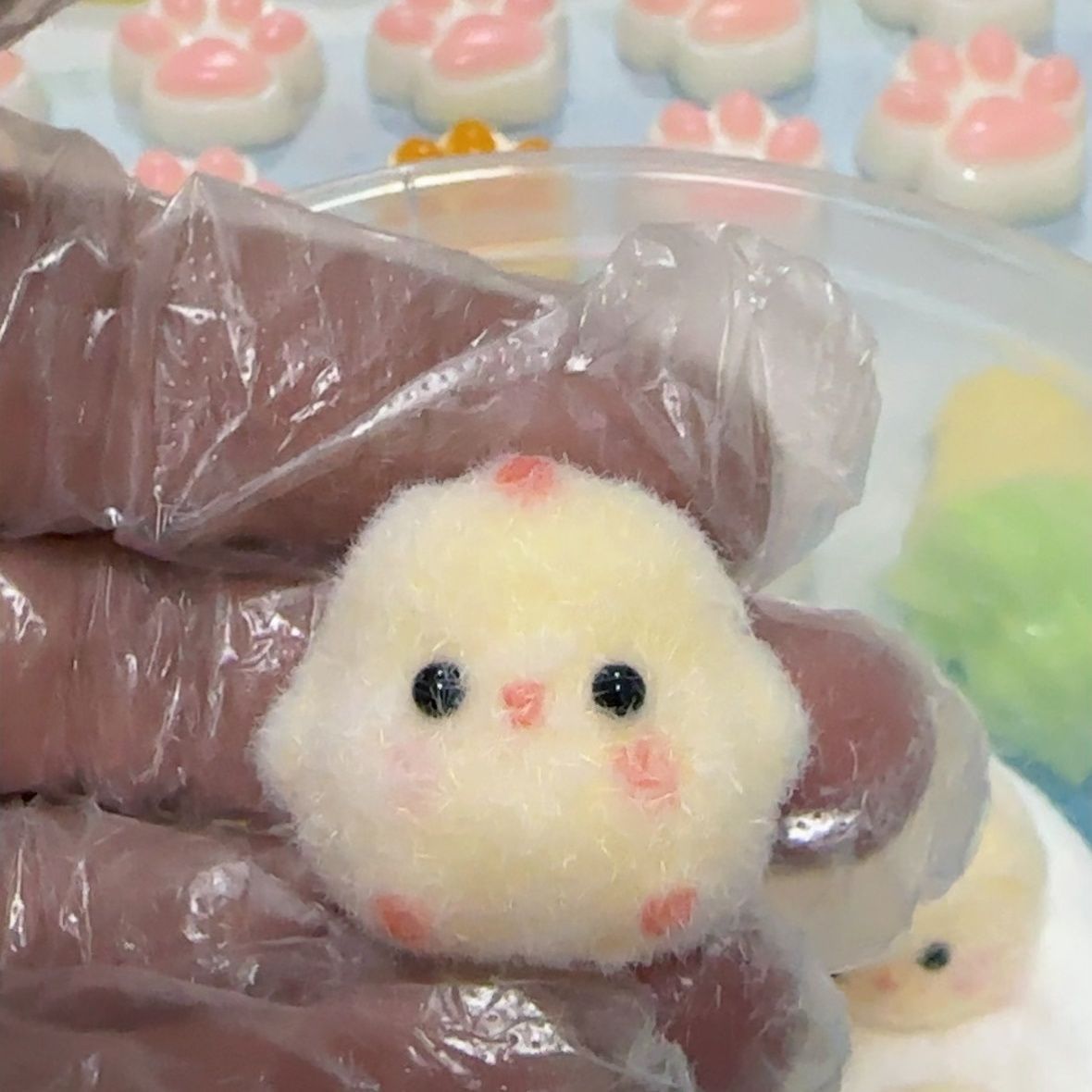 QQ bounce chicken squeeze fun to send girlfriends friends baby cute cartoon pendant toy