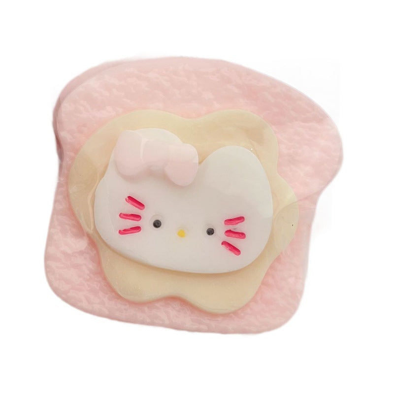 kt toast slices pinch music decompression toys high value cute sticky bag vent slow rebound pinch