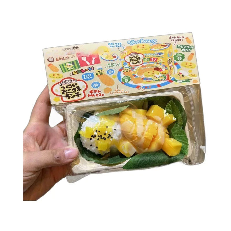 Random food box set of 2 pieces of food pinch fun for girls creative decompression toys slow rebound magical decompression toys