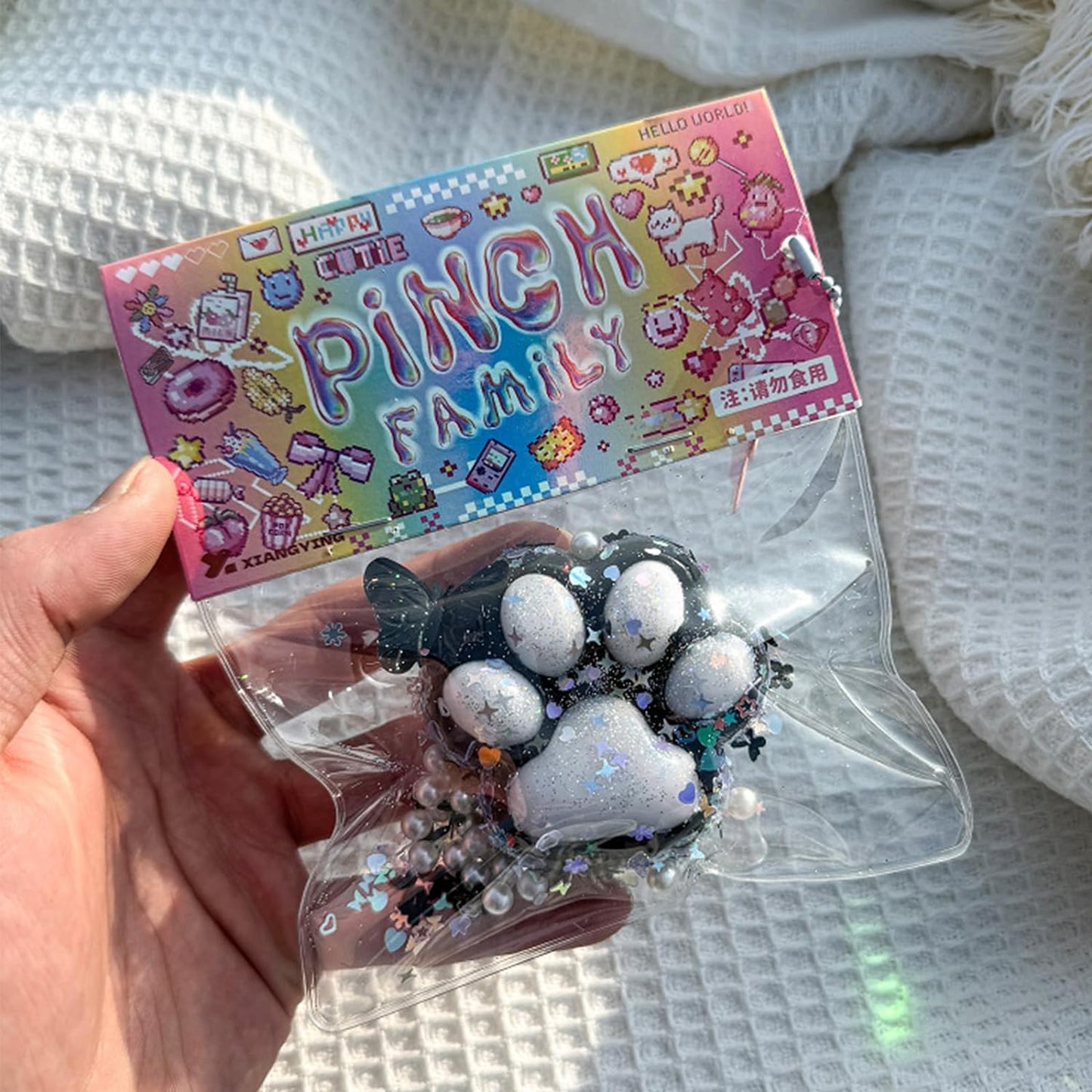 Handmade cat scratching series squeezing and decompression toys