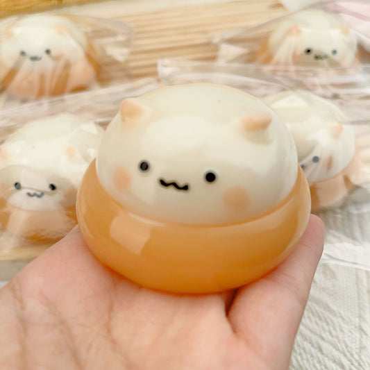 Cream Daifuku Chestnut Hamster Squeeze Decompression Toy Cute High Value